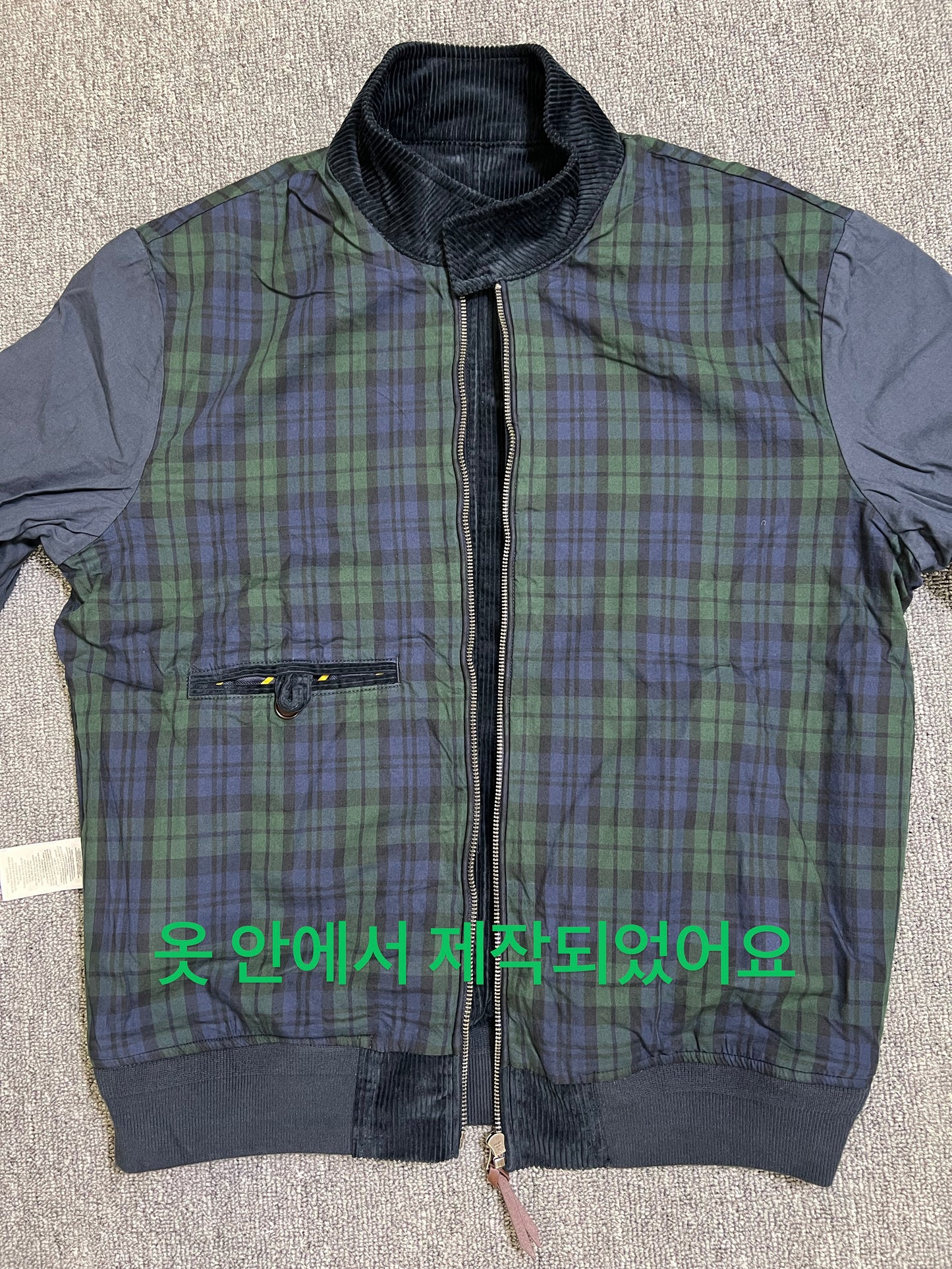 탑폴로 / 폴로 바라쿠다 자켓 ,코듀로이 네이비 자켓