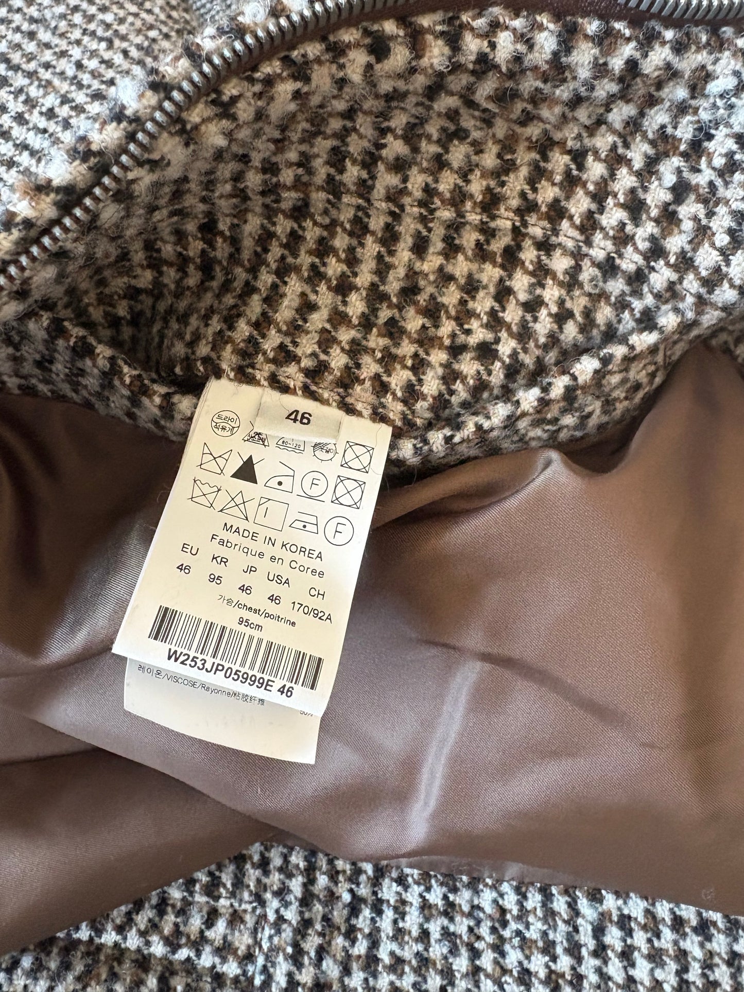 베어 / 우영미 하우트투스 자켓 , WOO-5296 25년하운드투스자켓