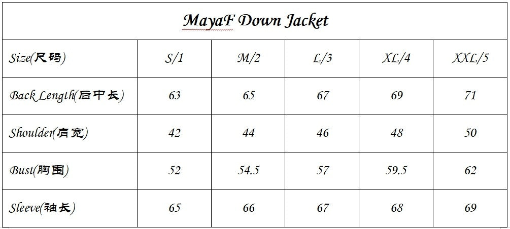 탑몽클 / MC MayaF 빛나는 다운 자켓
