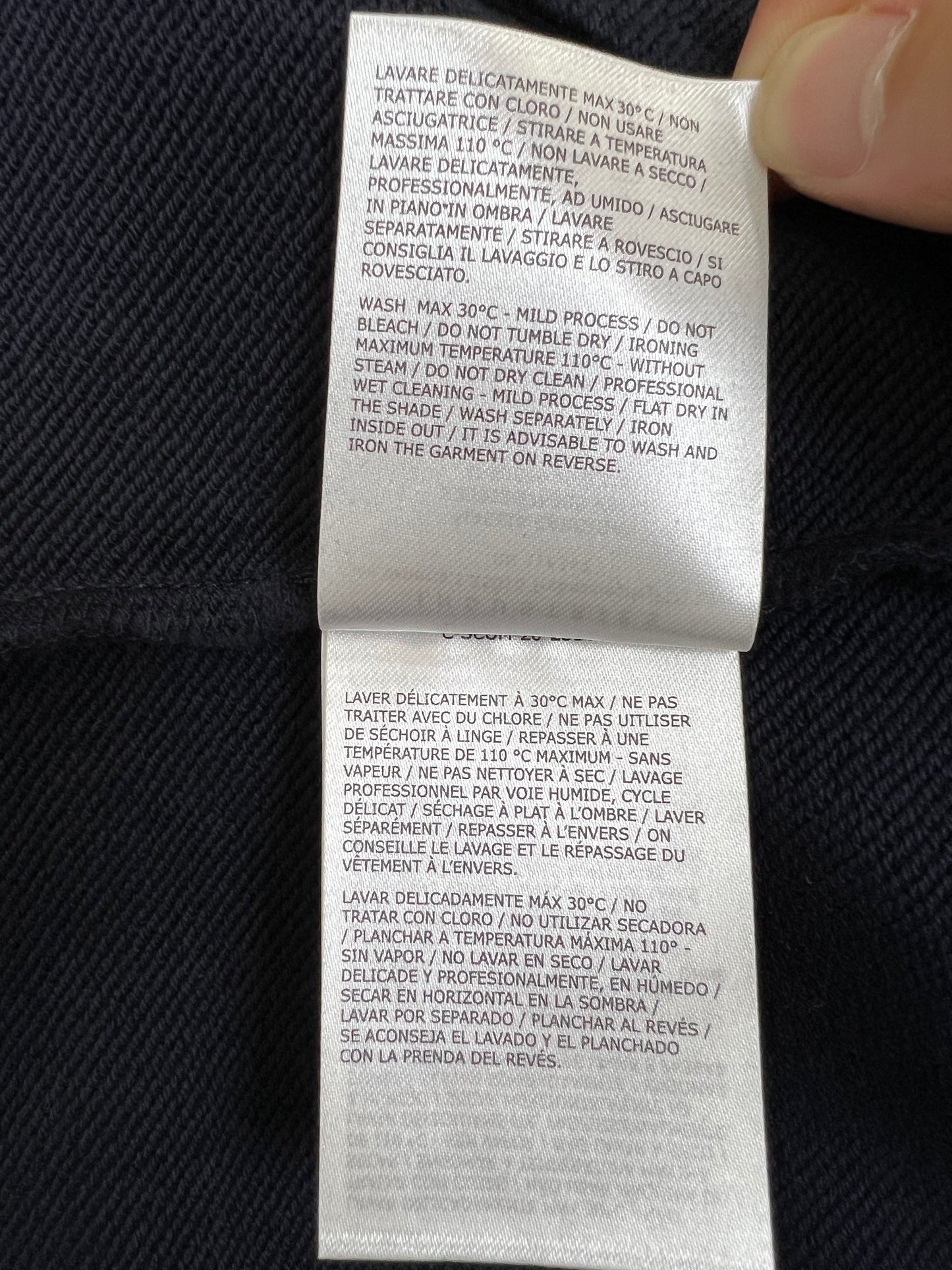 탑몽클 / MC 반사성 스트라이프 스웨츠셔트