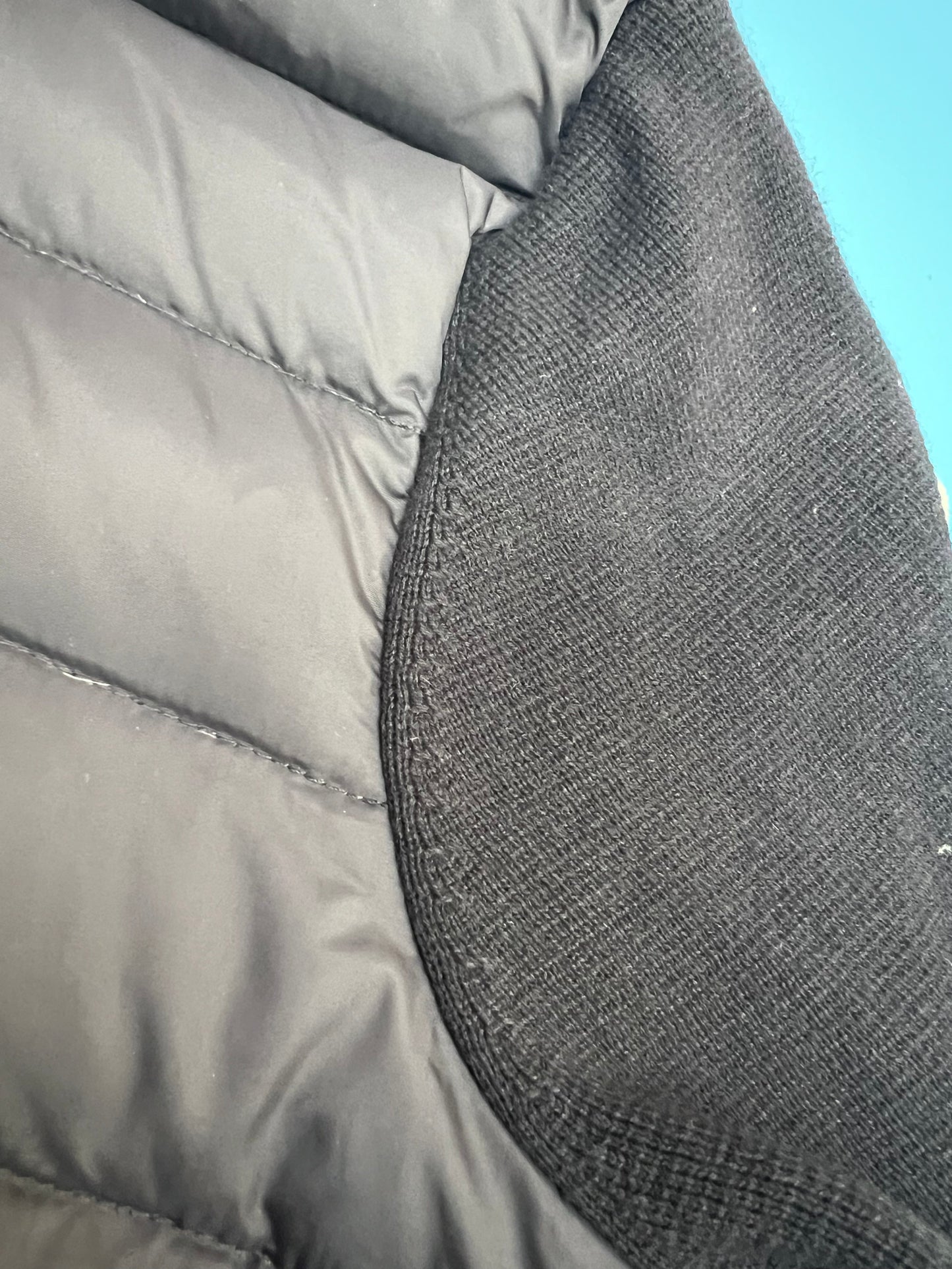 탑몽클 / MC 방수 클래식 니트 다운