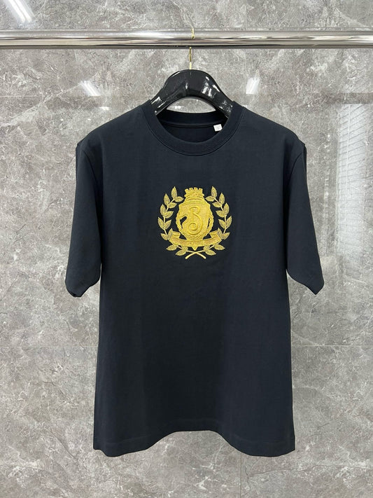 대리석 / 버버리 로고 자수 반팔티