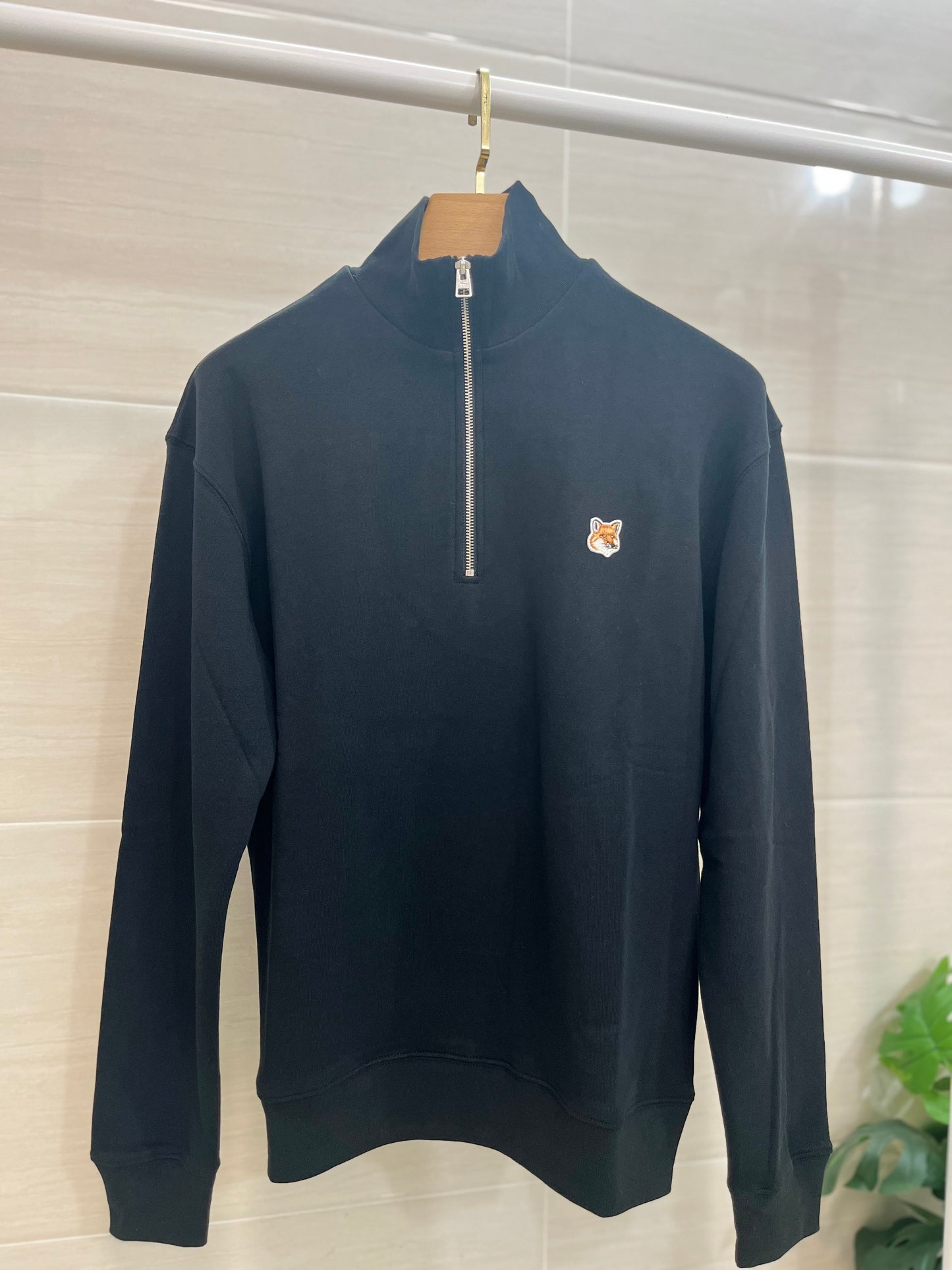 탑아키마 / 메종키츠네 싱글 노랑 폭스 반집업