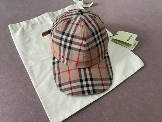 웨이브/버버리 모자