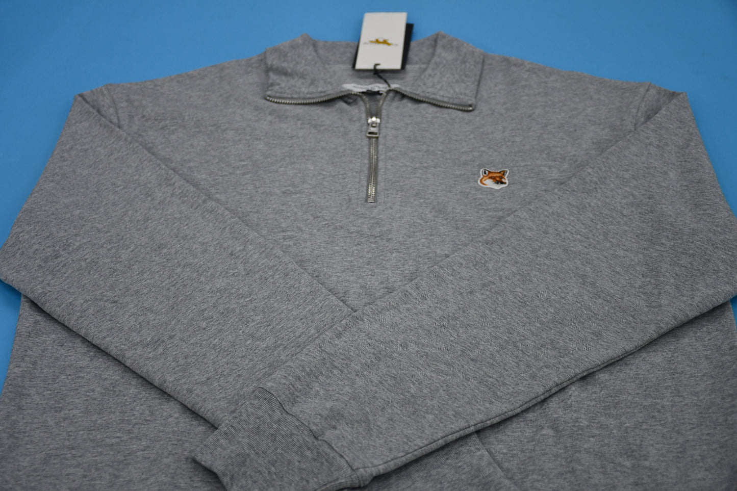 탑키츠네 / 메종키츠네 반집업 ,단홍폭스반하이넥후드