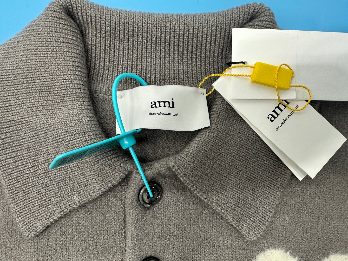 탑아미 / 아미 알파카 라운드 니트 알파카 스웨터