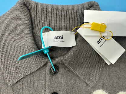 탑아미 / 아미 알파카 라운드 니트 알파카 스웨터