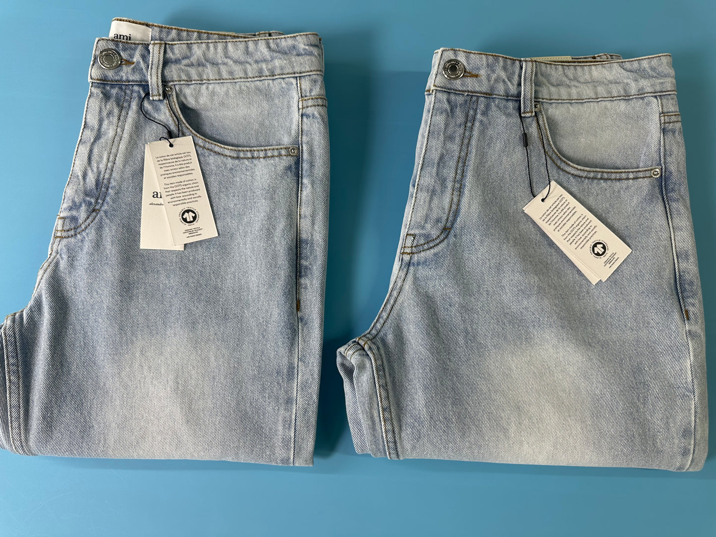 탑아미 / 메탈 하트 로고 청바지