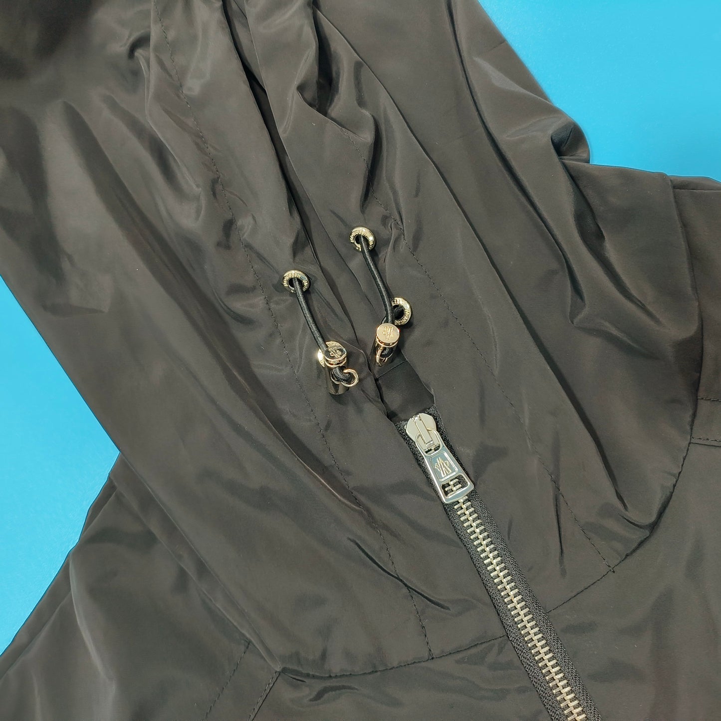 탑몽클X  / MC 메탈 레더 기능성 재킷