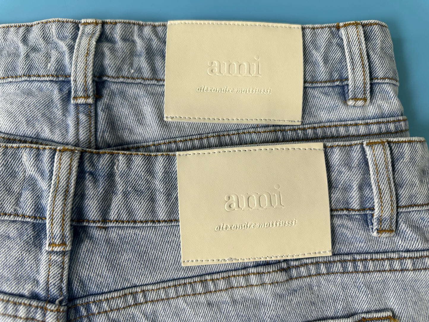 탑아미 / 메탈 하트 로고 청바지