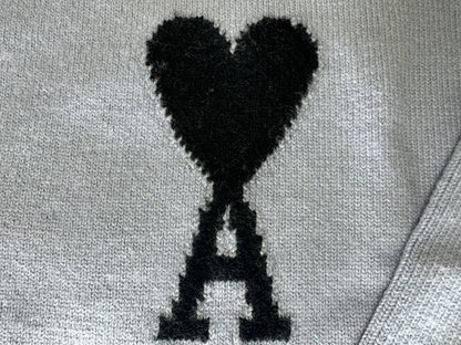 탑아미 / 아미 스틸 블루 울 스웨터