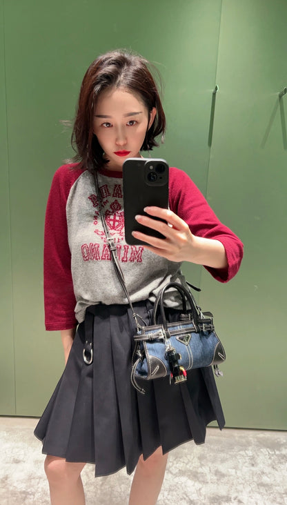 카타 / 프라다 미니 데님 핸드백