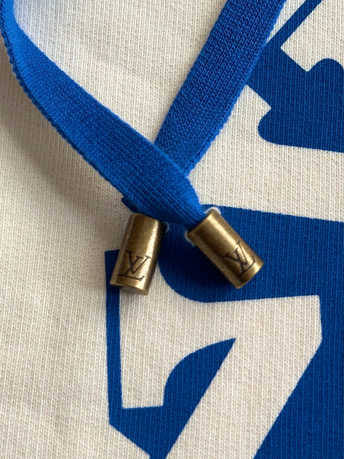 v공장 / 루이비통 플라워 모티프 프린티드 시그니처 후드티