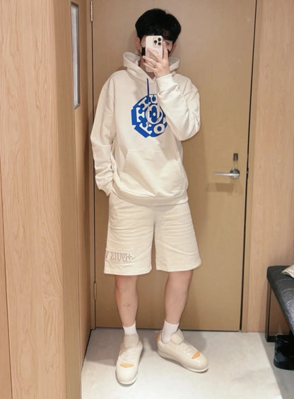 v공장 / 루이비통 플라워 모티프 프린티드 시그니처 후드티