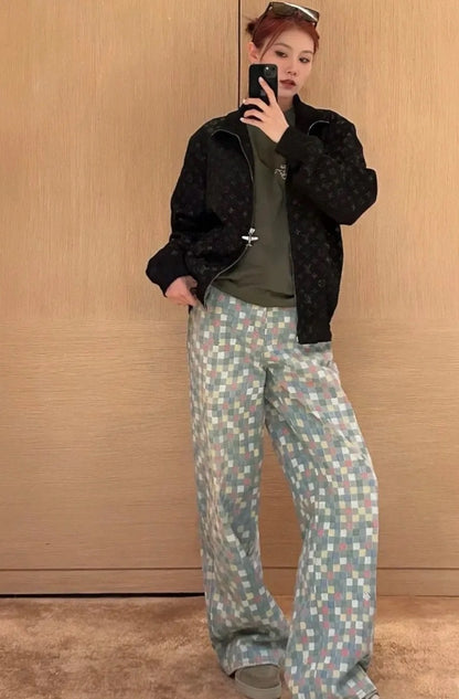 v공장 / 루이비통 다미에 데님 팬츠