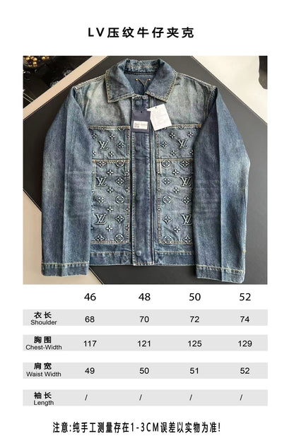 v공장 / 루이비통 니고 모노그램 연청 데님 트러커