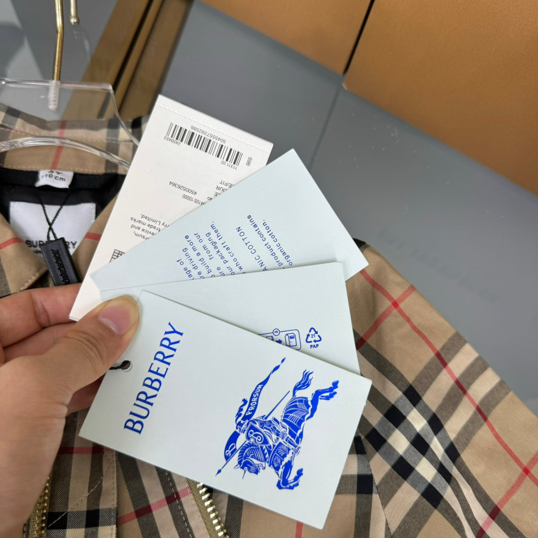 aa / 버버리 체크 자켓