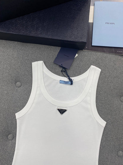 TJ셀러 / 프라다 탑 , 여성 메탈릭 트라이앵글