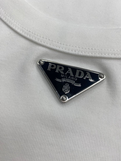 TJ셀러 / 프라다 탑 , 여성 메탈릭 트라이앵글