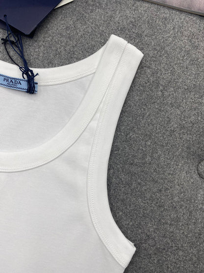 TJ셀러 / 프라다 탑 , 여성 메탈릭 트라이앵글