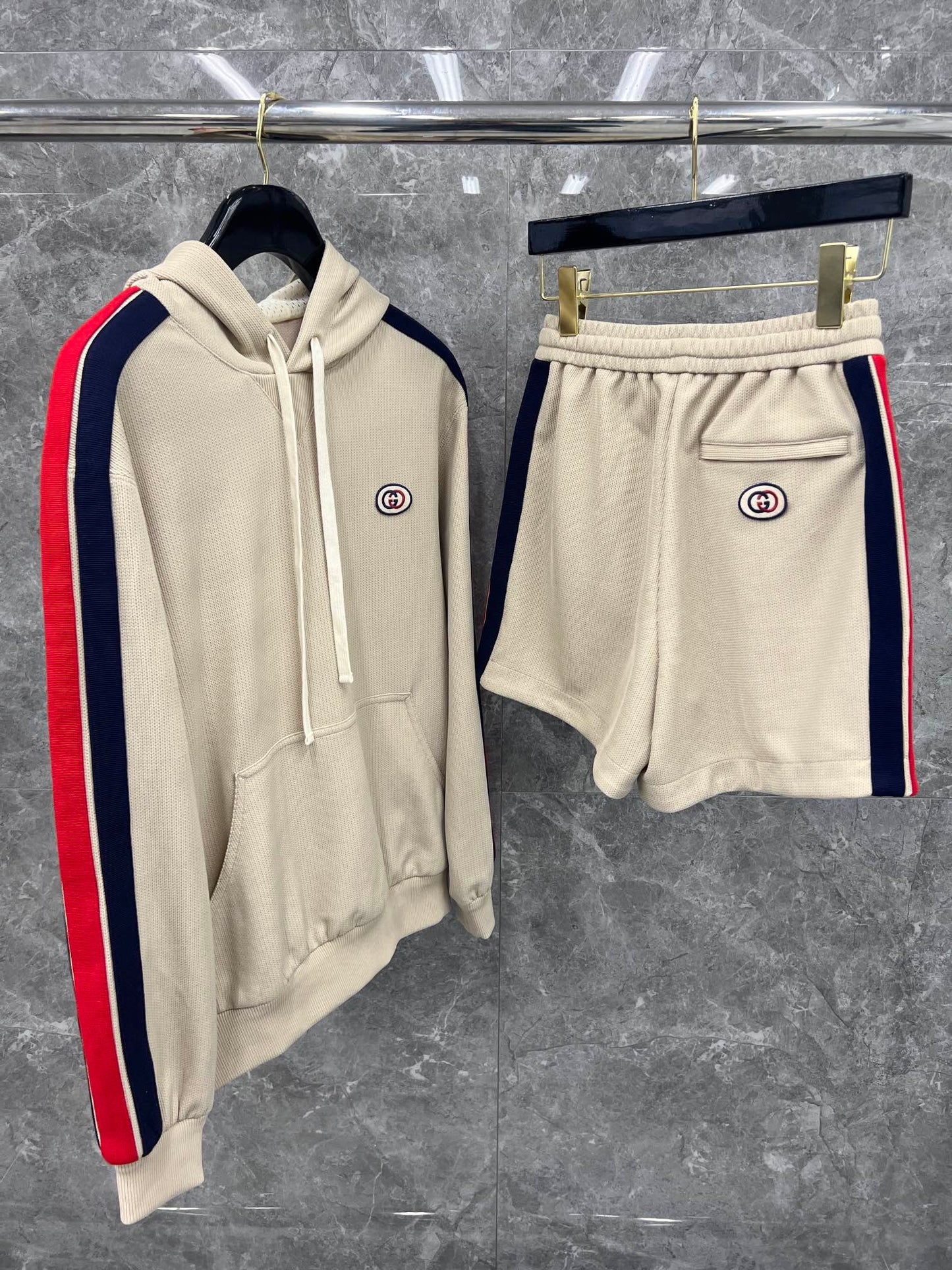 대리석 / 구찌 샴페인 쇼츠 팬츠