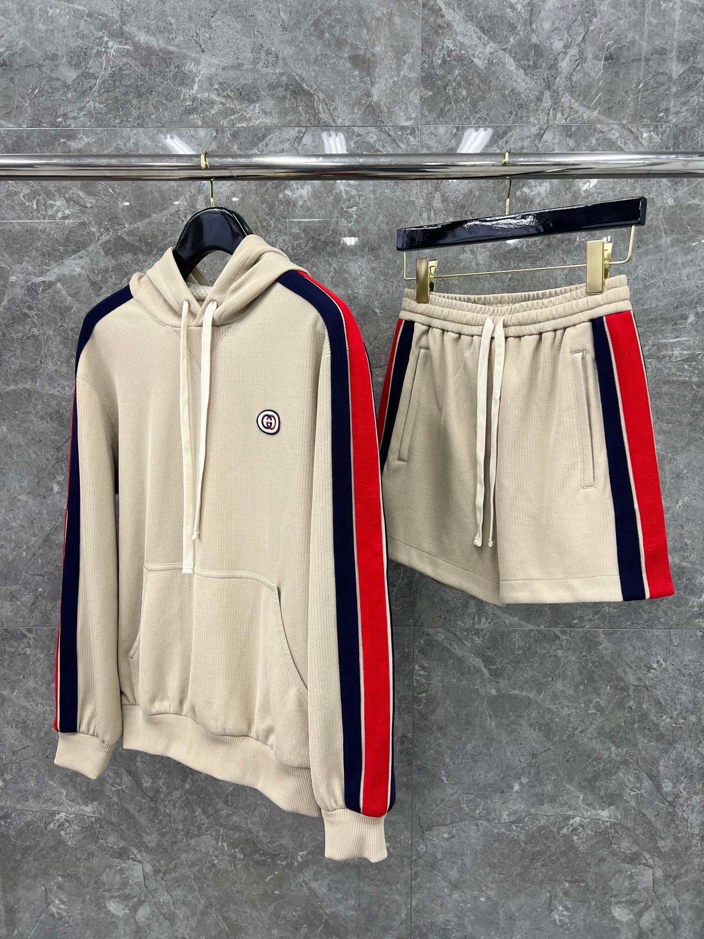 대리석 / 구찌 샴페인 쇼츠 팬츠