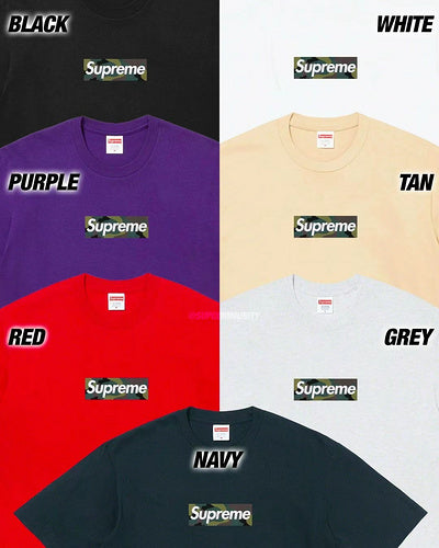 scn / 슈프림 남성 여성 반팔 티셔츠