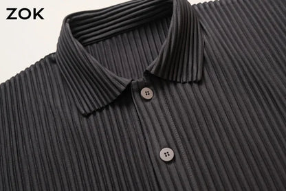 zok 공장 / 이세이미야케 남성 반팔 셔츠