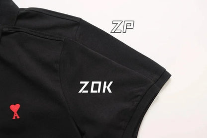 zok 공장 / 아마니 남성 여성 반팔 셔츠