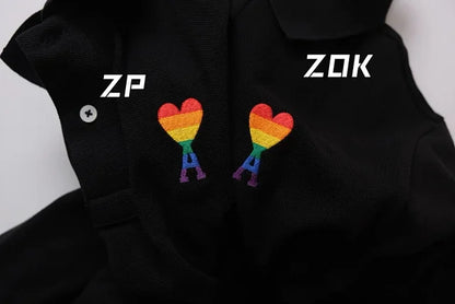 zok 공장 / 아마니 남성 폴로넥 반팔 셔츠