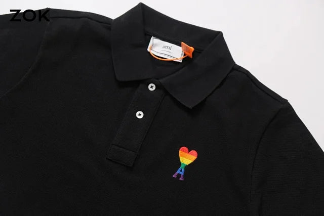 zok 공장 / 아마니 남성 폴로넥 반팔 셔츠