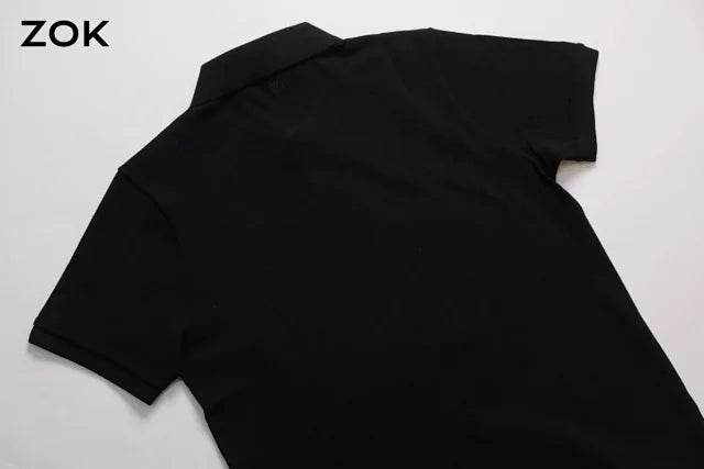 zok 공장 / 아마니 남성 폴로넥 반팔 셔츠