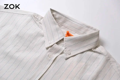 zok 공장 / 아마니 남성 하트 셔츠 반팔 셔츠