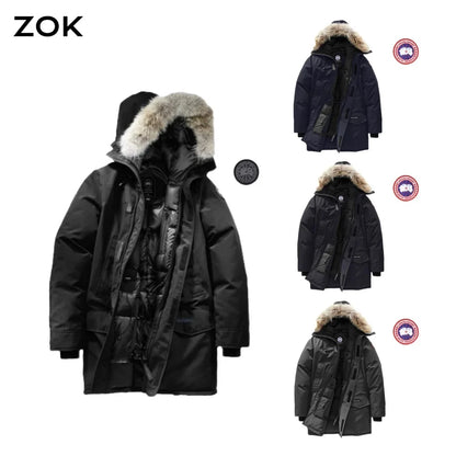 zok/캐나다구스 남성 파이크 다운 자켓