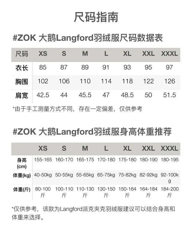 zok/캐나다구스 남성 파이크 다운 자켓