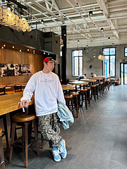 scn / 슈프림 남성 긴팔 티셔츠