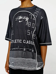 scn / 스투시 남성 여성 반팔 티셔츠