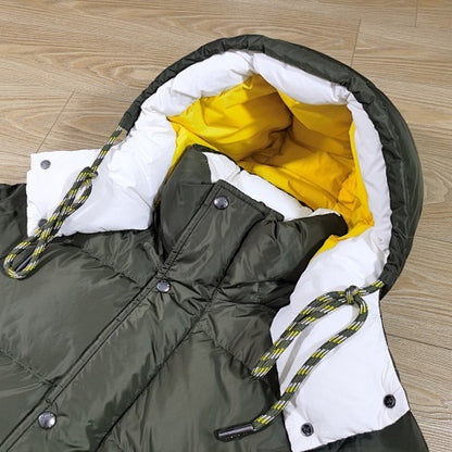 지이 / MC 양면 롱패딩 코트