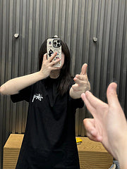 scn / 스투시 남성 여성 반팔 티셔츠