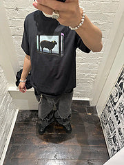 scn / 슈프림 남성 여성 반팔 티셔츠