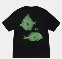 scn / 스투시 남성 여성 반팔 티셔츠