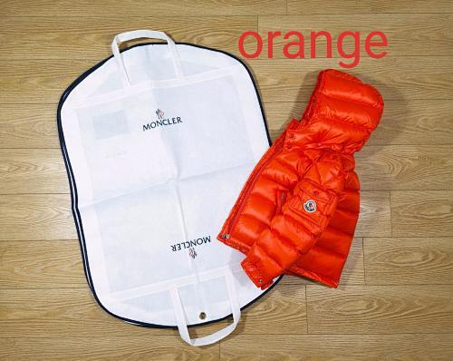 지이 / MC 패딩 자켓 오렌지색