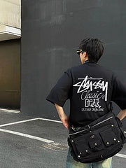 scn / 스투시 남성 여성 반팔 티셔츠