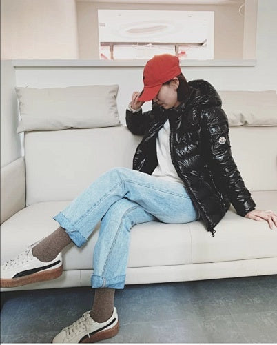 지이 / MC 패딩 후드 자켓