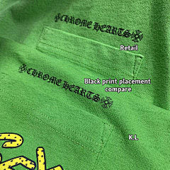 KEN 공장 / 크롬하츠 남성 반팔 티셔츠