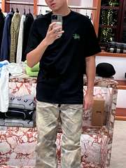 scn / 스투시 남성 여성 반팔 티셔츠