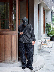 scn / 스투시 남성 여성 긴팔 티셔츠