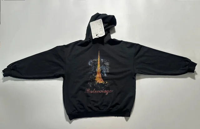 꼬부기 / 발렌시아가 도쿄타워 후드티