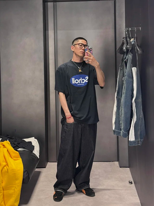 꼬부기 / 발렌시아가 남성 반팔 티셔츠