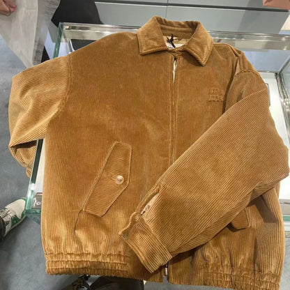 꼬부기 / 미우미우 코듀로이 블루종 자켓 발리